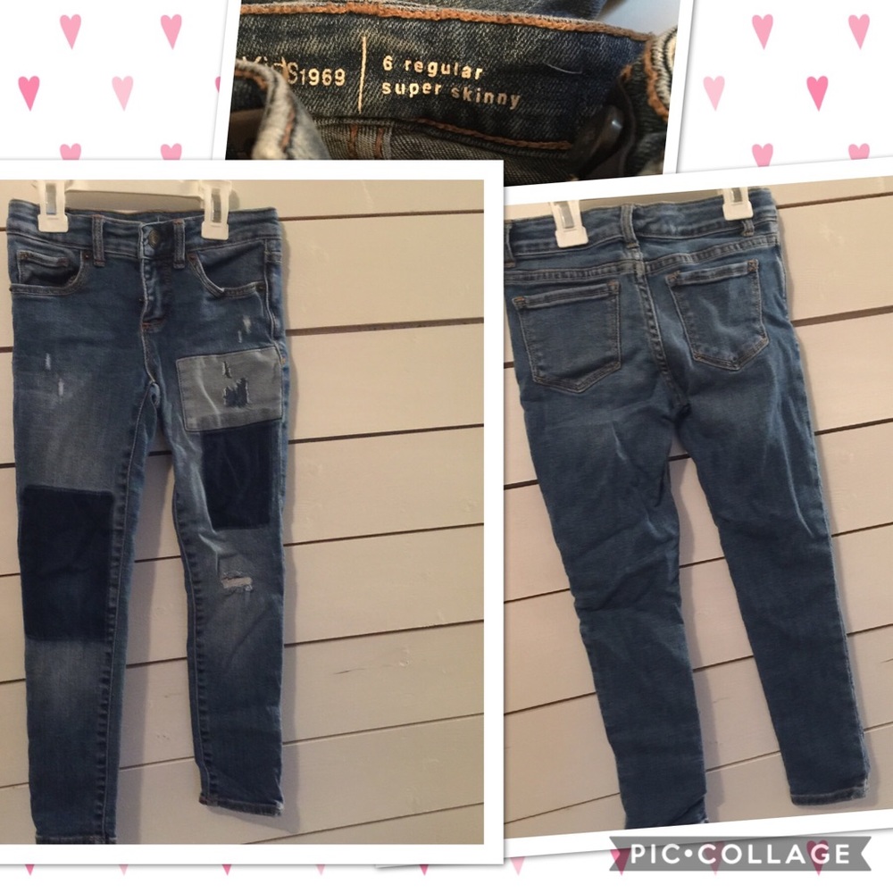Girls skinny jeans